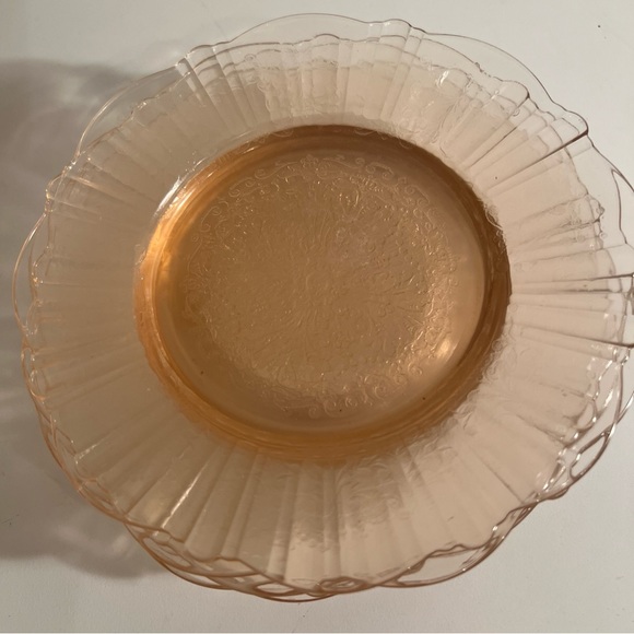 6 MacBeth-Evans Pink American Sweetheart 6” Bread & Butter Plates Depression - Picture 5 of 12